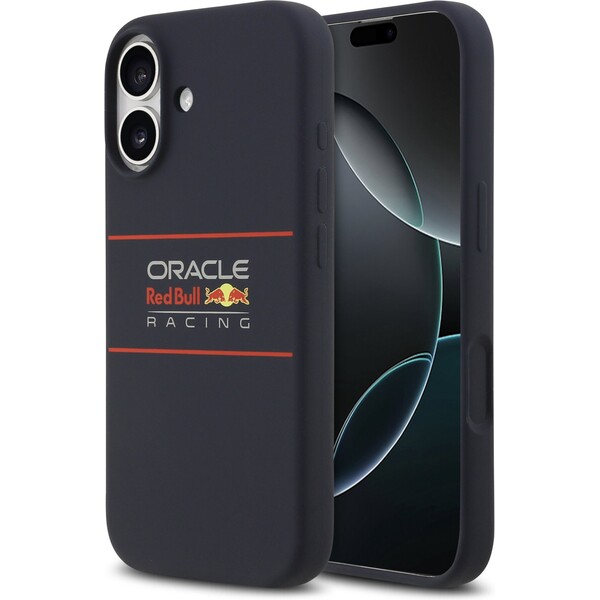E-shop Oracle Red Bull Racing Silicone Horizontal Logo MagSafe kryt iPhone 17 modrý