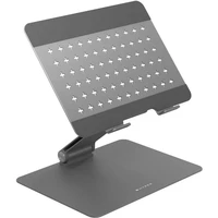Targus HyperSpace™ ergonomický nastavitelný stojan pro notebook šedý - Stojany
