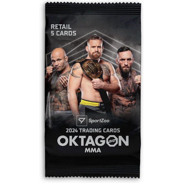 Karty SportZoo Oktagón MMA 2024 Retail Balíček (Exclusive)