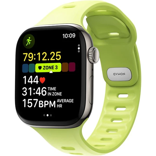 Nomad Tempo Band FKM remienok Apple Watch 45mm/46mm lime - Remienky - Hlavný obrázok