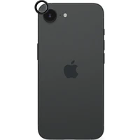 Epico hliníková ochrana šošoviek fotoaparátu pre Apple iPhone 17e/16e čierna - Ochranné fólie a sklo