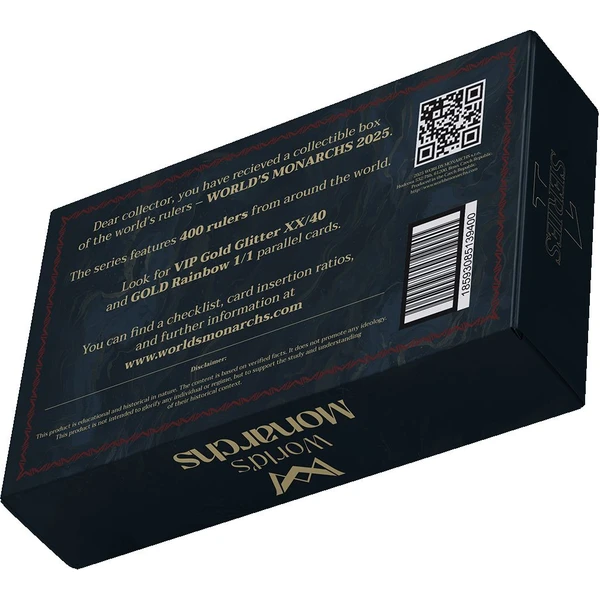 Zberateľské karty 2025 World's Monarchs - Series 1 box - Zberateľské karty a nálepky - Obrázok 41KL000K01