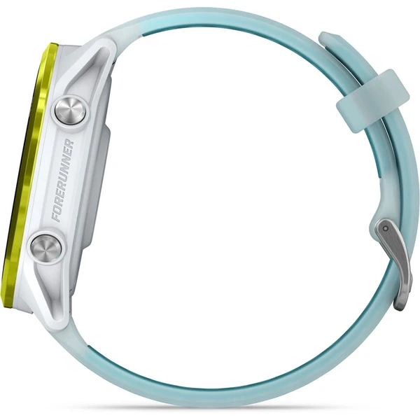 Garmin Forerunner 570 47 mm žltá hliníková luneta s bielo-tyrkysovým polopriehľadným remienkom - Inteligentné hodinky - Obrázok 41LG000J01