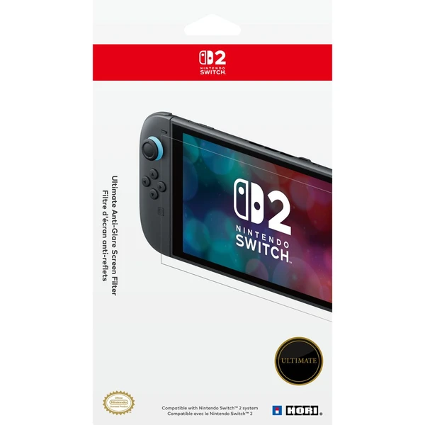 Ochranný filter HORI Ultimate Anti-Glare pre Nintendo Switch 2 - Ochranné fólie a sklo - Hlavný obrázok