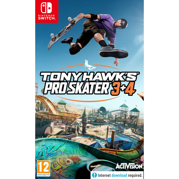 Tony Hawk's Pro Skater 3 + 4 (Code in Box) (Switch)