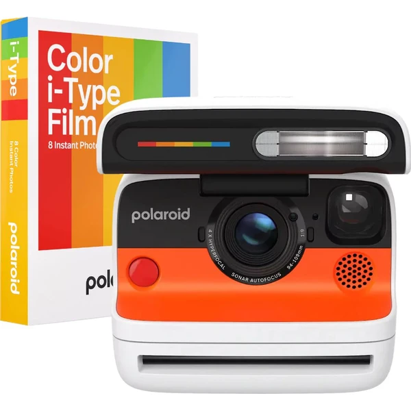 Polaroid Flip biely + balenie farebných filmov (8 fotografií) - Fotoaparáty - Hlavný obrázok