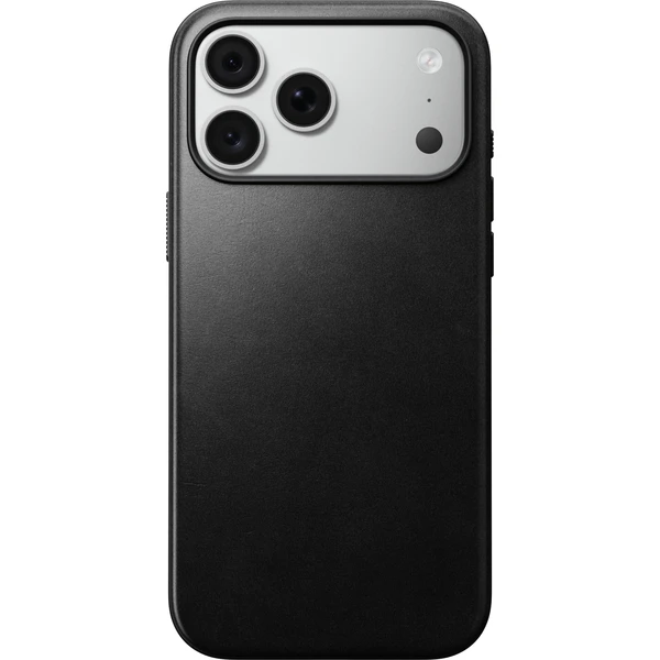 Nomad Modern Leather (Horween) MagSafe kožený kryt iPhone 17 Pro Max/18 Pro Max Black - Puzdra - Obrázok 41a1d82437d04ff4bc9419fb0cbab01a