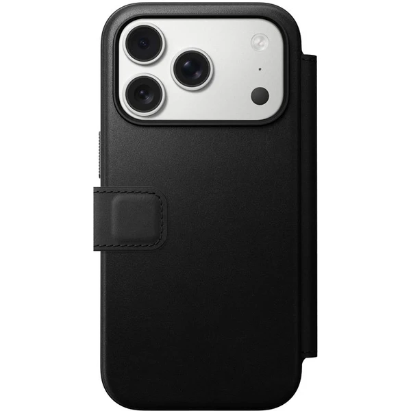 Nomad Modern Leather Folio MagSafe kožené púzdro iPhone 17 Pro Black - Puzdra - Obrázok 41a27e413ed7441eab1ba81ff7b4d11a