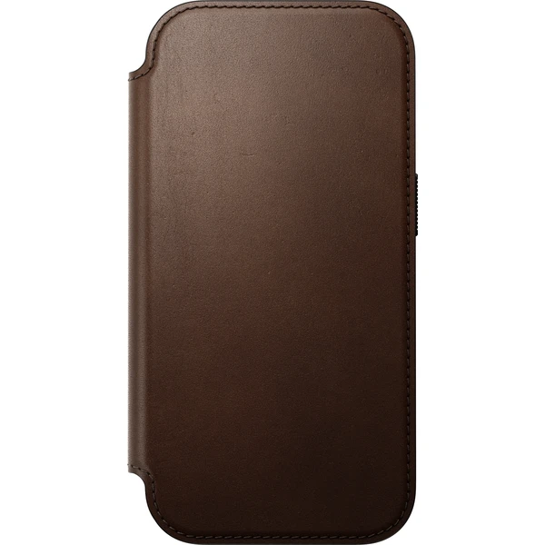 Nomad Modern Leather Folio MagSafe kožené puzdro iPhone 17 Pro/18 Pro Brown - Puzdra - Obrázok 41bb3a1bb831432a83b4dccd563cf409