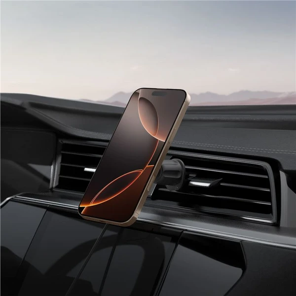 Spigen OneTap Pro 4 Airvent Hook Qi2 MagSafe držiak do mriežky ventilácie s nabíjaním čierny - Držiaky - Obrázok 41c60b0a51b647f4b6f0f67753420b41