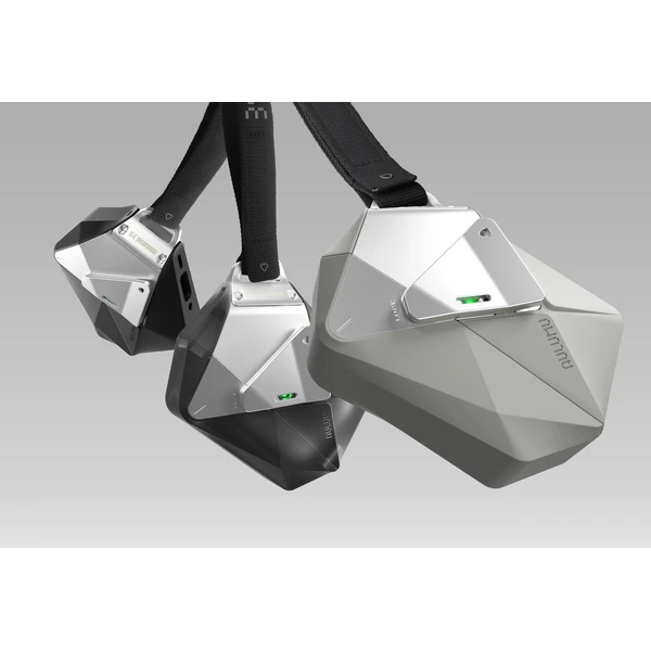 Aulumu A39 Geometric Case púzdro AirPods Pro 3 Čierne - Puzdra - Obrázok 41d7e65c719548aca0ab3474403c0ad3