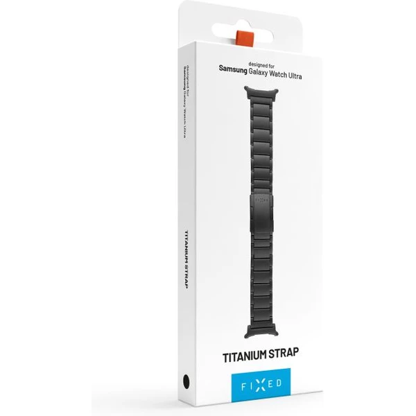 FIXED Titanium Strap remienok Samsung Galaxy Watch Ultra, čierny - Remienky - Obrázok 41f39418e31643c297697ca156bf2640