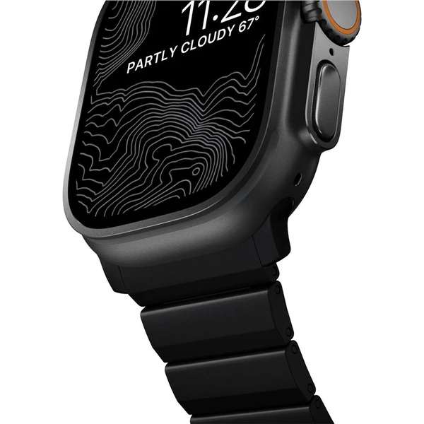 Nomad Titanium Band remienok Apple Watch 49/46/45/44/42 mm čierny - Remienky - Obrázok 4203e303fa4a4b7ba5f4d97a9522796a