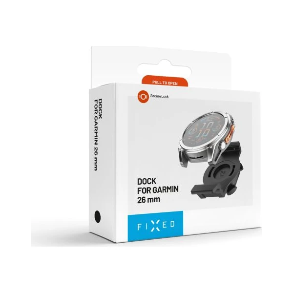FIXED Dock držiak smart hodiniek na bicykel pre Garmin 26mm čierny - Držiaky - Obrázok 4212f787dba14420957b608ea6d5846f
