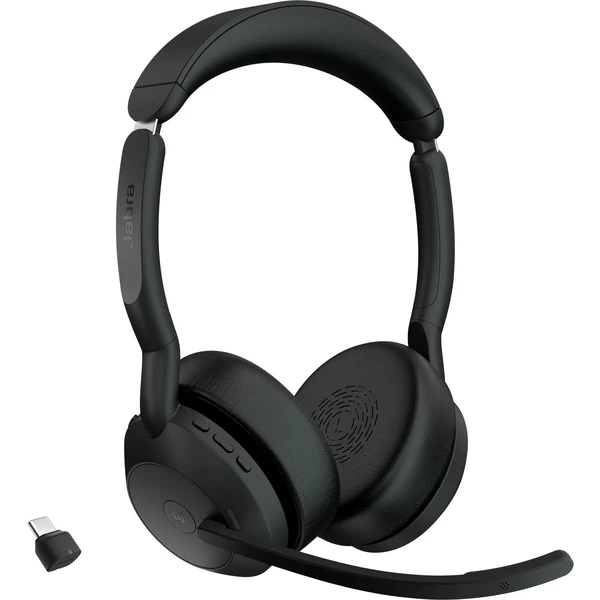 Jabra Evolve2 55/Link380c MS Stereo - Slúchadlá - Hlavný obrázok