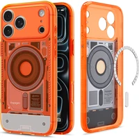 Spigen Ultra Hybrid MagSafe kryt iPhone 18 Pro/17 Pro c-one tangerine - Puzdra