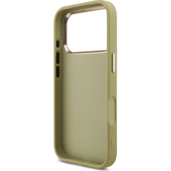 Guess PU Fixed Glitter 4G Metal Frame kryt iPhone 17 Pro zlatý - Puzdra - Obrázok 424190178e63490891ded0e12872ccb1