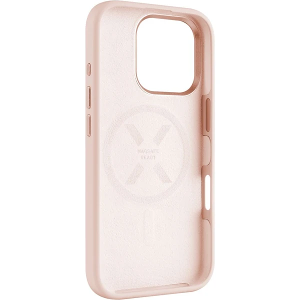 FIXED MagFlow silikónový kryt s MagSafe Apple iPhone 17 Pro ružový - Puzdra - Obrázok 42488188993b4f438de6f518428c04ec