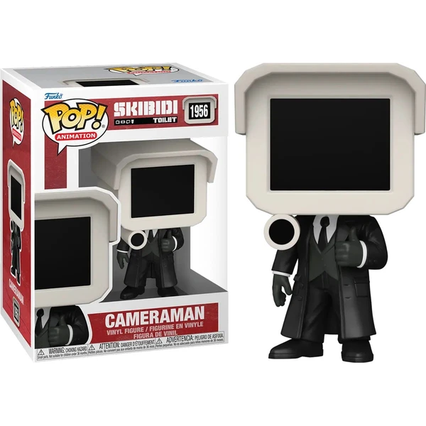 Funko POP! #1956 Animation: Skibidi Toilet - Cameraman - Funko POP! - Hlavný obrázok