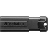 VERBATIM Flash Disk PinStripe USB 3.0, 16GB - čierny - Flashdisky