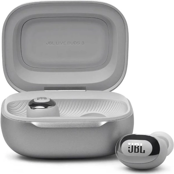 JBL Live Buds 3 bezdrôtové slúchadlá TWS strieborné - Slúchadlá - Obrázok 42S6000P01