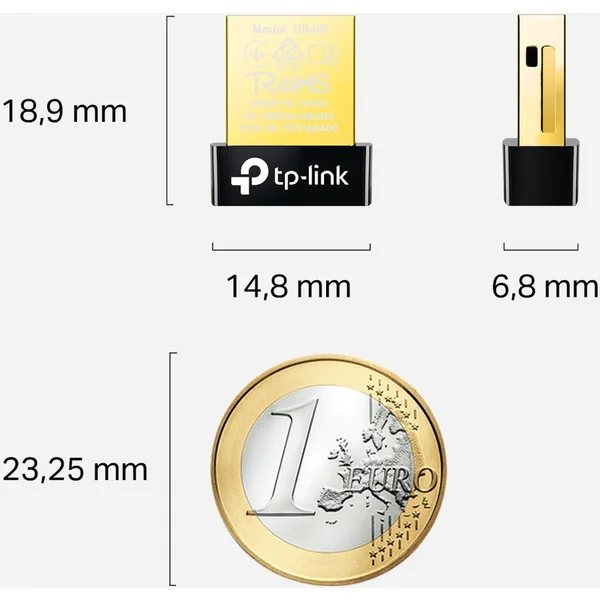 TP-Link UB400 Bluetooth USB adaptér - Sieťové karty - Obrázok 42XT000501