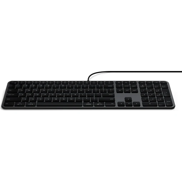 Satechi Slim LX3 káblová klávesnica - US English - Space Black - Klávesnice - Obrázok 42a508404f22404a84ace8435b6fc567