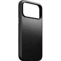 Nomad Modern Leather (Horween) MagSafe kožený kryt iPhone 18 Pro Max Black - Puzdra