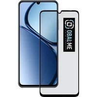 OBAL:ME 5D Tvrdené Sklo pre Realme C63 Black - Ochranné fólie a sklo