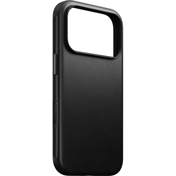 Nomad Modern Leather MagSafe kožený kryt iPhone 18 Pro Black - Puzdra - Hlavný obrázok