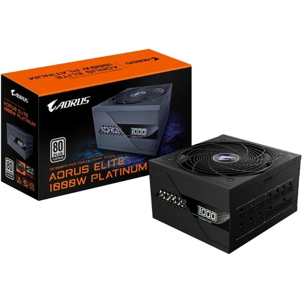 GIGABYTE AORUS ELITE P1000W 80+ Platinum čierny - Zdroje - Hlavný obrázok