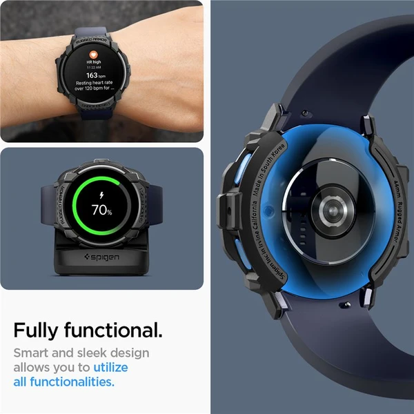 Spigen Rugged Armor púzdro Samsung Galaxy Watch7 (44mm) matne čierne - Puzdra - Obrázok 42f344df1a0140489facc01dc70f977a