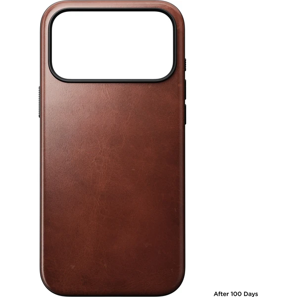 Nomad Modern Leather (Horween) MagSafe kožený kryt iPhone 18 Pro Max Olde Dublin - Puzdra - Obrázok 43137500334d49ff8b40c974b0506c0e