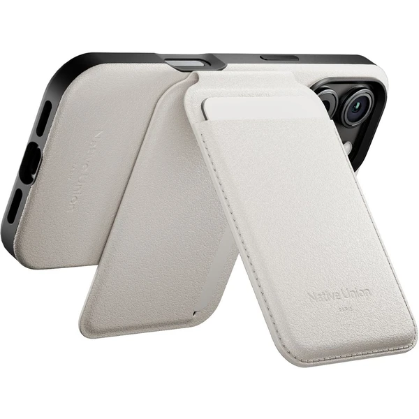 Native Union Active Wallet Stand MagSafe peňaženka sivá - Peňaženky - Obrázok 431A000P01