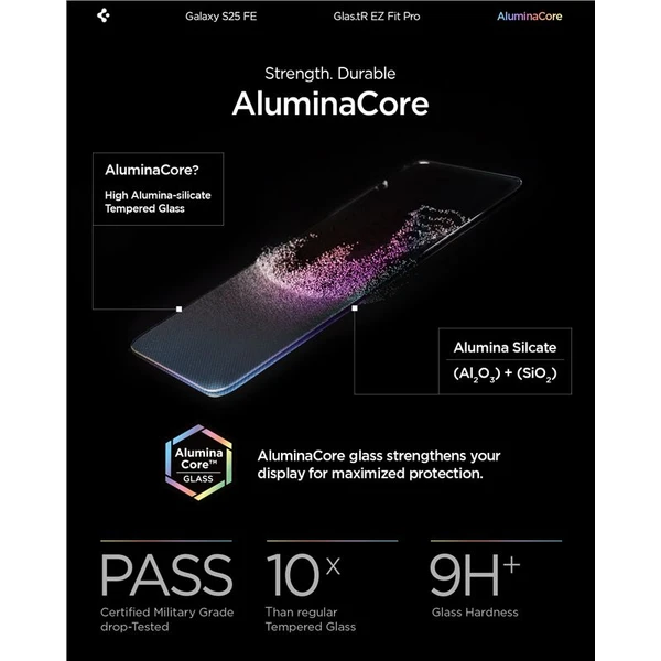 Spigen Glass tR EZ Fit Pro sklo Samsung Galaxy S25 FE číre (2 ks) - Ochranné fólie a sklo - Obrázok 432a00d0aa824ed0a2eefe2031058c3f