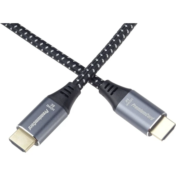 PremiumCord ULTRA HDMI 2.1 High Speed ??+ Ethernet kábel 8K @ 60Hz 10m - Káble a redukcie - Obrázok 432f414b6a4b47f0a6c43ce9e723dffe