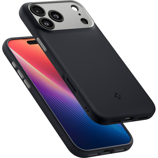 Spigen Nano Pop MagSafe kryt iPhone 18 Pro/17 Pro black sesame - Puzdra - Obrázok 4347ffd558a940b69d3eb59e130c2622