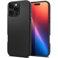 Spigen Liquid Air kryt iPhone 16 Pro Max matte black - Puzdra