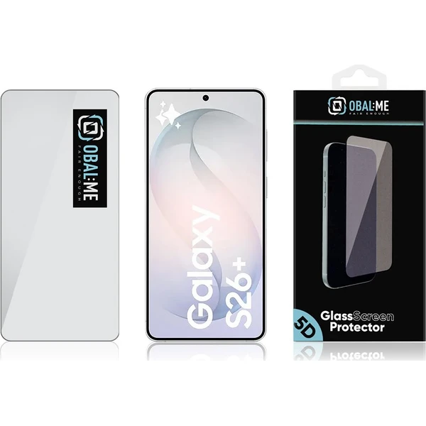 OBAL:ME 5D tvrdené sklo Samsung Galaxy S26+ čierne - Ochranné fólie a sklo - Obrázok 4357a0fca20a46be9dbd2d204b6ed345