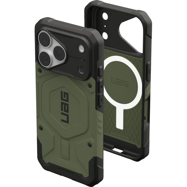 UAG Pathfinder MagSafe, olivová - iPhone 2026 Pro/17 Pro - Puzdra - Obrázok 43584459fc1e4555b2e1f1d839c25a97