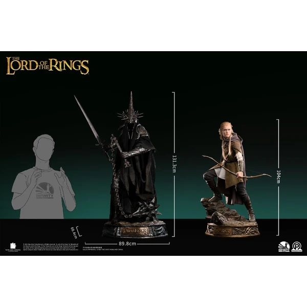 Socha Infinity Studio×Penguin Toys LOTR - Witch King of Angmar 1/2 Scale Limited Edition - Sochy a sošky - Obrázok 4366700301