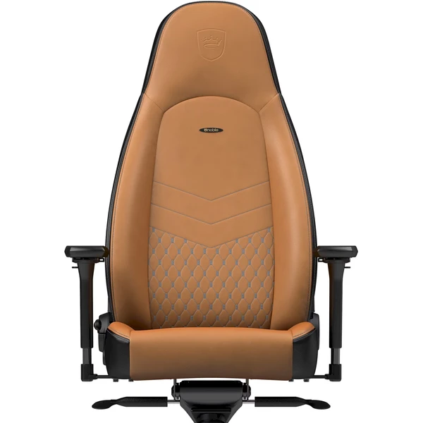 noblechairs ICON Real Leather herná stolička béžovočierna - Stoličky - Obrázok 438A000P01
