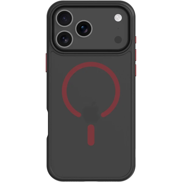 Tactical MagForce Hyperstealth 2.0 kryt iPhone 17 Pro Max Black/Red - Puzdra - Obrázok 4390314460854367bc82c93c46f155e0