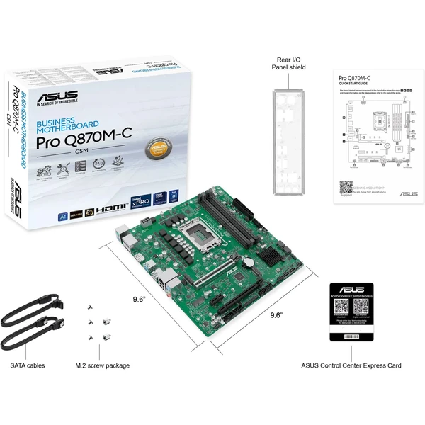 ASUS PRE Q870M-C-CSM - Základné dosky - Obrázok 43BN000K01