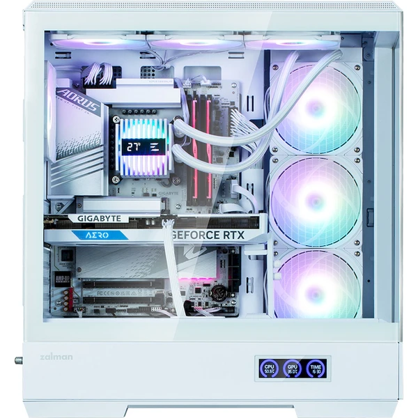 ZALMAN P50 DS biela - Počítačové skrine - Obrázok 43HA000N01