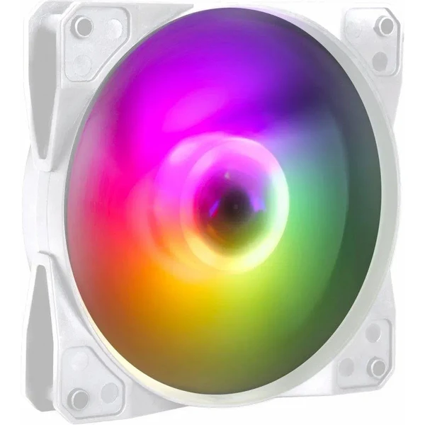 EVOLVEO 12FSW ventilátor 120mm biely - Ventilátory pre PC - Obrázok 43TD000L01