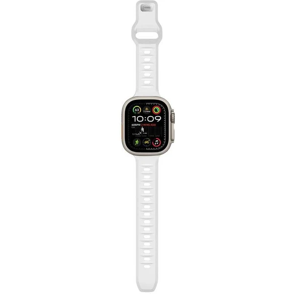 CubeNest Premium Silicon Band remienok Apple Watch 42-49 mm biely - Remienky - Obrázok 43UD000O01