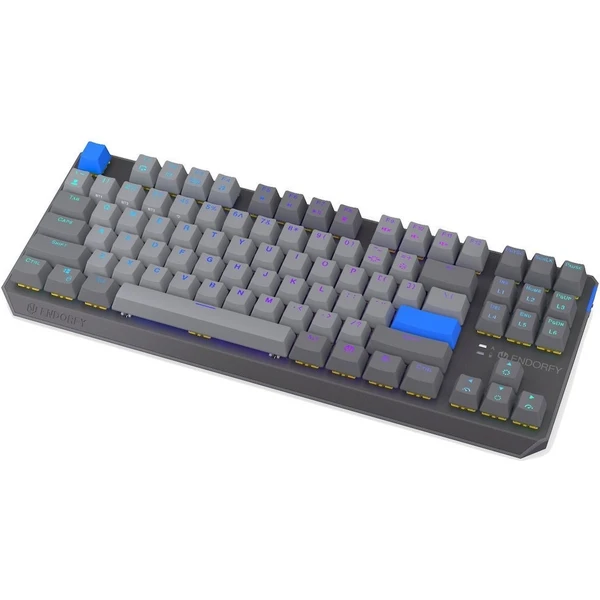 Endorfy Thock V2 TKL bezdrôtová herná klávesnica šedá US - Klávesnice - Obrázok 43XJ000K01