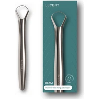 Be Lucent Beam Tongue Scraper nerezová škrabka na jazyk stříbrná - Škrabky