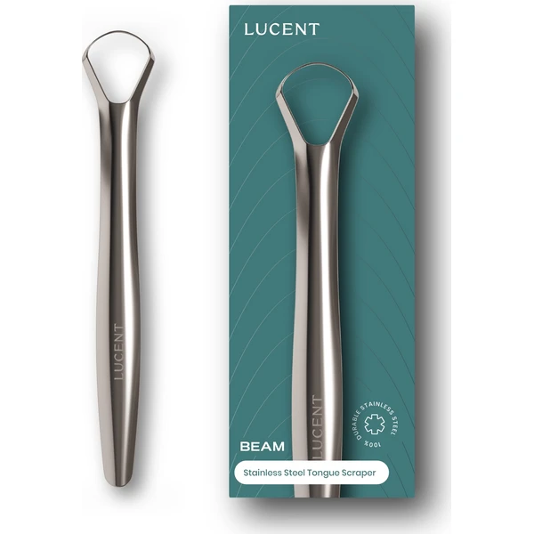 Be Lucent Beam Tongue Scraper nerezová škrabka na jazyk stříbrná - Škrabky - Hlavný obrázok
